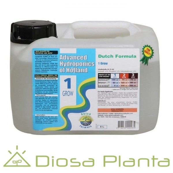 Dutch Formula 1 Grow 5,10 y 25 litros Dutch Formula 1 Grow 5,10 y 25 litros