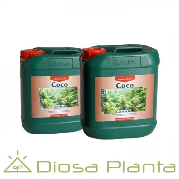 Coco A y B (Canna) de 5 y 10 litros Coco A y B (Canna) de 5 y 10 litros