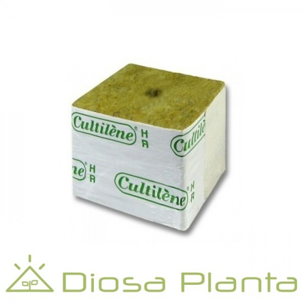 Lana de roca - cubo de 7,5x7,5 cm Lana de roca - cubo de 7,5x7,5 cm