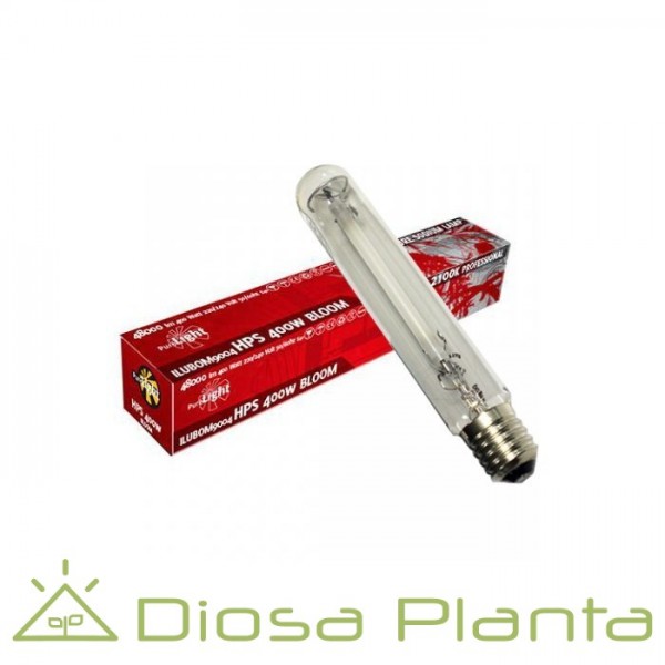 Bombilla HPS 400W (floración) Bombilla HPS 400W (floración)