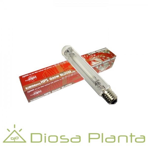 Bombilla HPS 600W (floración) Bombilla HPS 600W (floración)
