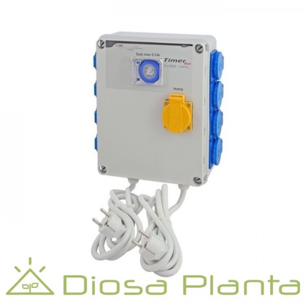 GSE Timer Box II 8x600W + calentador GSE Timer Box II 8x600W + calentador