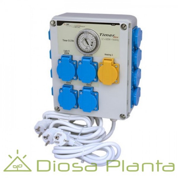 GSE Timer Box II 12x600W + calentador GSE Timer Box II 12x600W + calentador