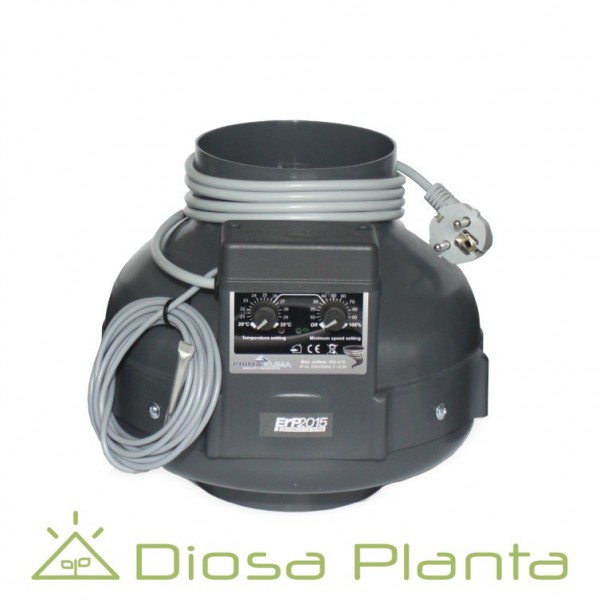 Extractor Prima Klima Controller 125 mm - 400 m3/h Extractor Prima Klima Controller 125 mm - 400 m3/h