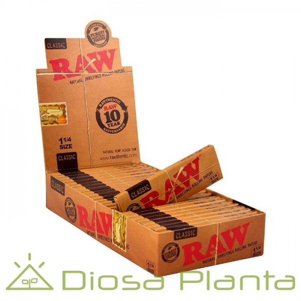 Papel Raw Classic 1 ¼ Papel Raw Classic 1 ¼