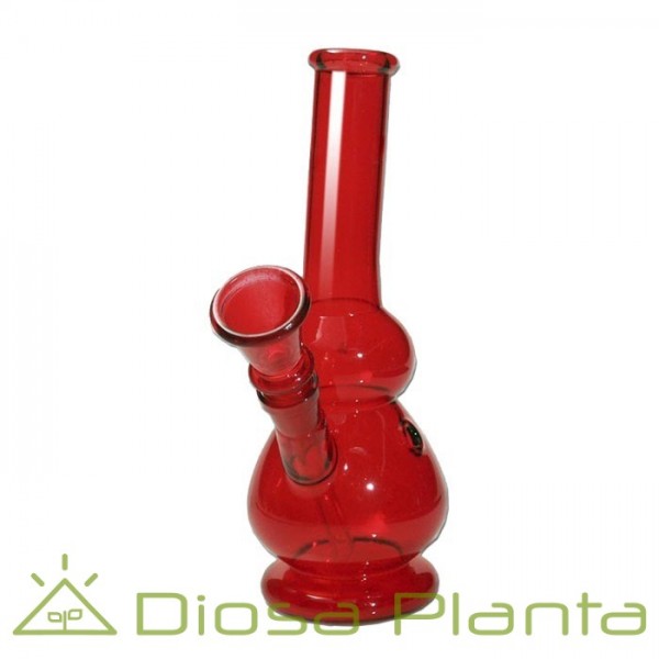 Bong cristal Rojo 18 cm. Bong cristal Rojo 18 cm.