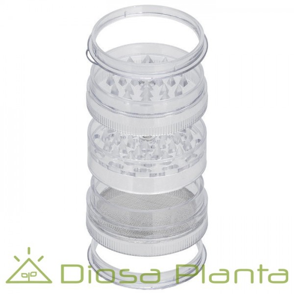 Grinder Polinator plástico acrílico 65 mm. Grinder Polinator plástico acrílico 65 mm.